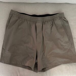 Lululemon Olive Grey Athletic Shorts